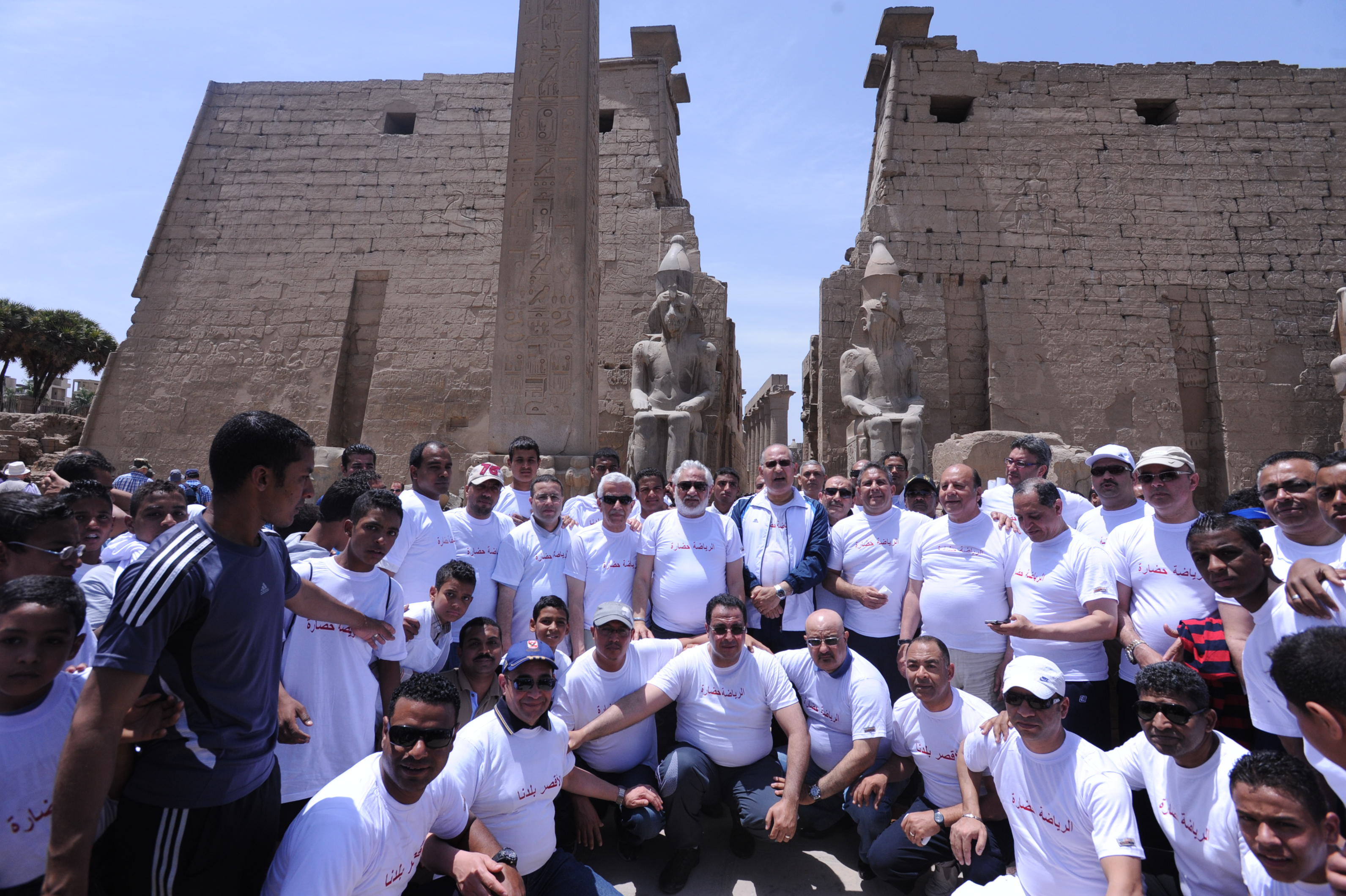 محافظ الأقصر فى ماراثون﻿ الرياضة..حضارة