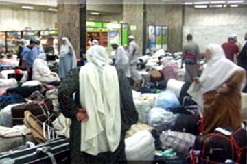 اسرضحايا مجزرة رفح يتوجهون الى السعودية لاداء العمرة