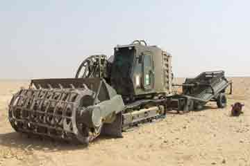 توقيع إتفاقية لشراء جهاز لإزالة الألغام من الساحل الشمالي