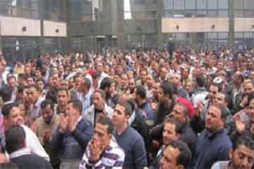 أهالي قرية بكفر الشيخ يغلقون المصالح الحكومية بسبب تردى الخدمات