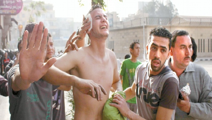 رصاص ودماء علي أعتاب الكنيسة