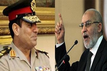 بديع : لا توجد خطط بين الاخوان والادارة الامريكية ضد السيسى