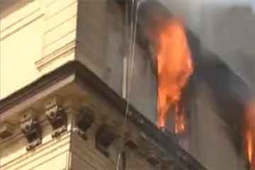 التليفزيون: حريق محكمة باب الخلق التهم ملفات قضايا هامة