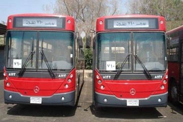 لجنة النقل:2700 أتوبيس يخدم القاهرة 50% منهم معطل