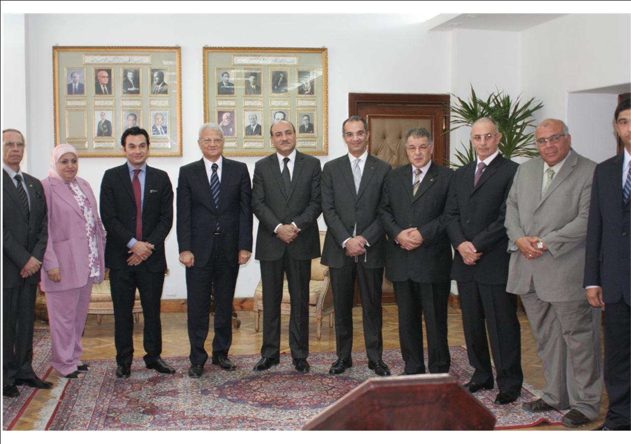 “الإتصالات” توقع بروتوكول للتعاون مع ” المركزي للمحاسبات ” بالإعتمادا على تقنيات IBM