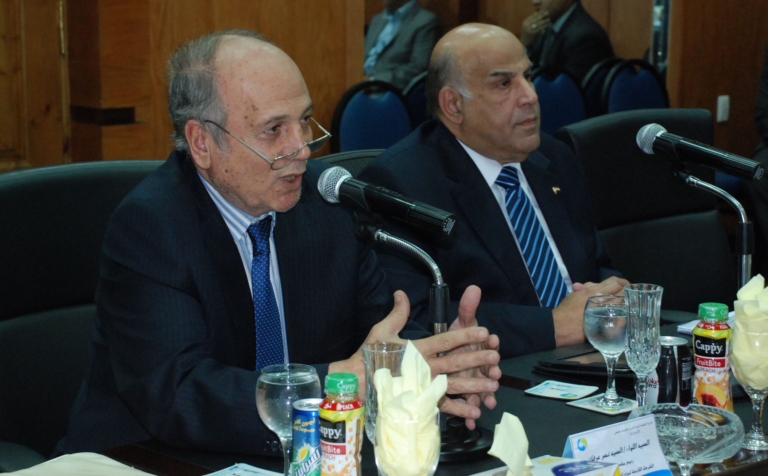 “وزير المرافق” يخاطب رؤساء الشركات التابعة للعمل بوحدات الـ GIS والتحليل الهيدروليكى