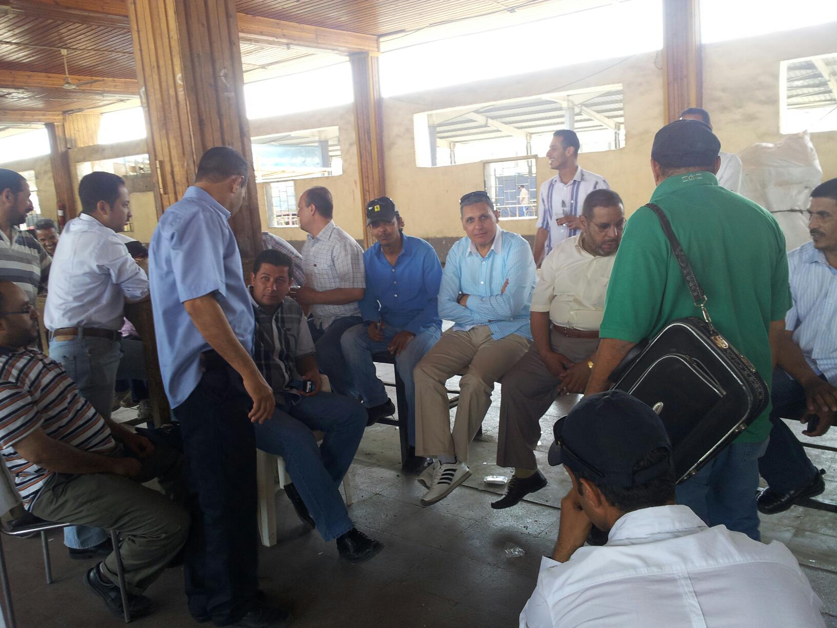 اليوم اضراب موظفى الجمارك بميناء نويبع للمطالبة بحقوق مالية