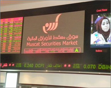 ارتفاع مؤشر مسقط 2.3% في إبريل