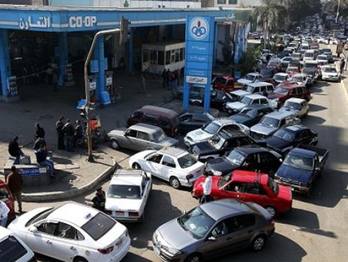 الاسكندريه تشهد حالة من الارتباك المرورى بسبب نقص السولار والبنزين