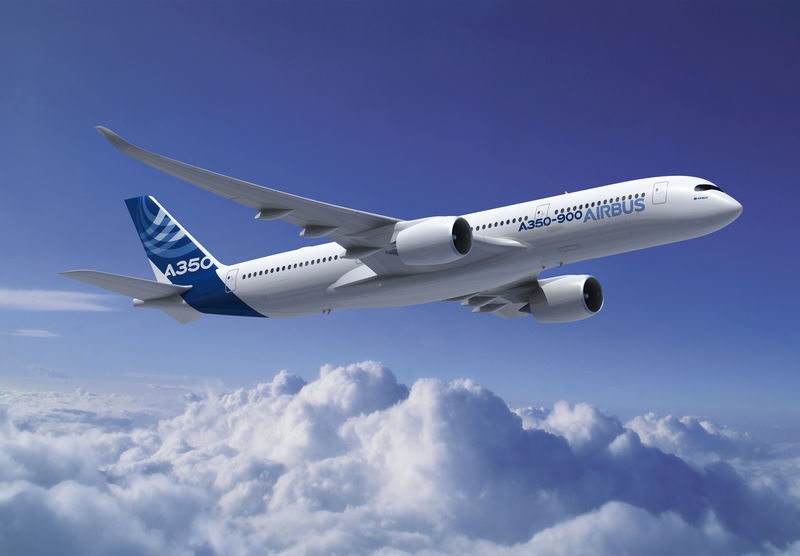 طائرة A350 الجديدة ستحلق أمام الحاضرين في معرض لوبورجيه الجوي يوم غد الجمعة
