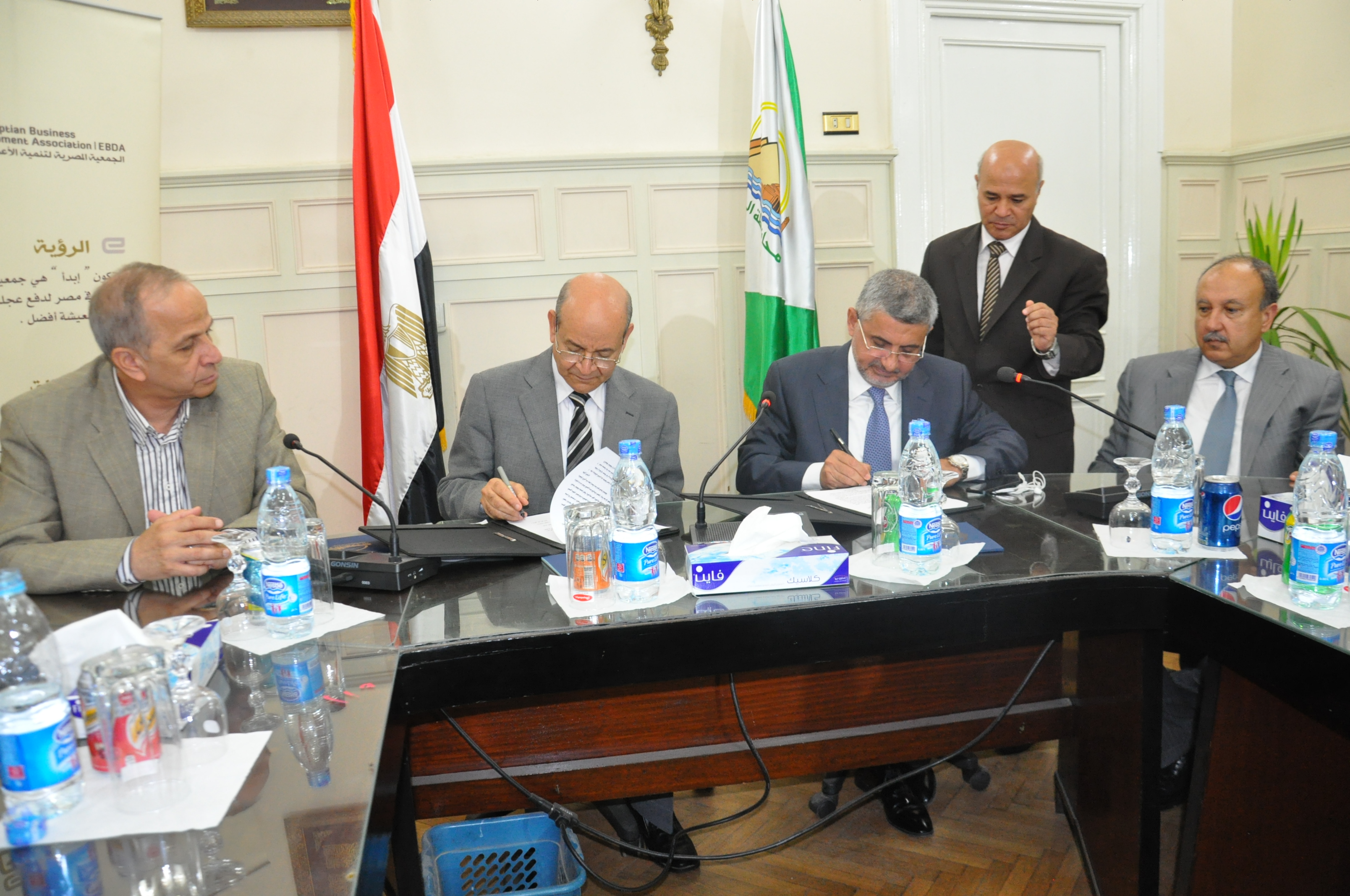 شراكة مجتمعية “بين “الجيزة” و”ابدأ “