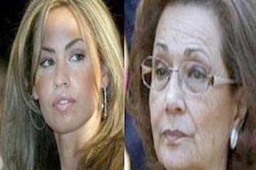 سوزان وخديجة يزرن مبارك..وهايدي وعمر في زيارة “استثنائية” لعلاء