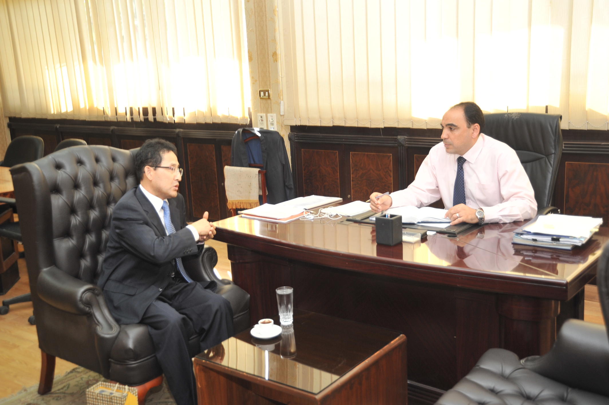 عبد الغفار : إهتمام كوري وفرنسي بمشروع تنمية محور قناة السويس