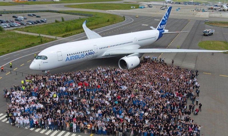 بالصور : طائرة “ايرباص” التي ستنافس نموذج “دريملاينر” بقوة