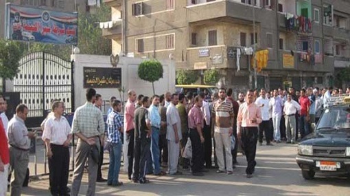 عودة الهدوء بمحيط قسم أول شبرا الخيمة بعد فض تجمهر الأهالى