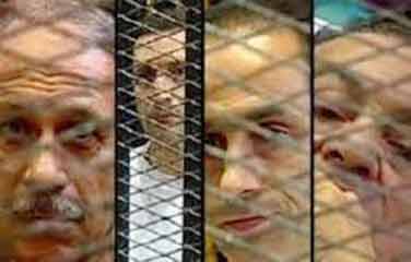 اليوم ثاني جلسات إعادة محاكمة مبارك ونجليه والعادلي بقتل المتظاهرين