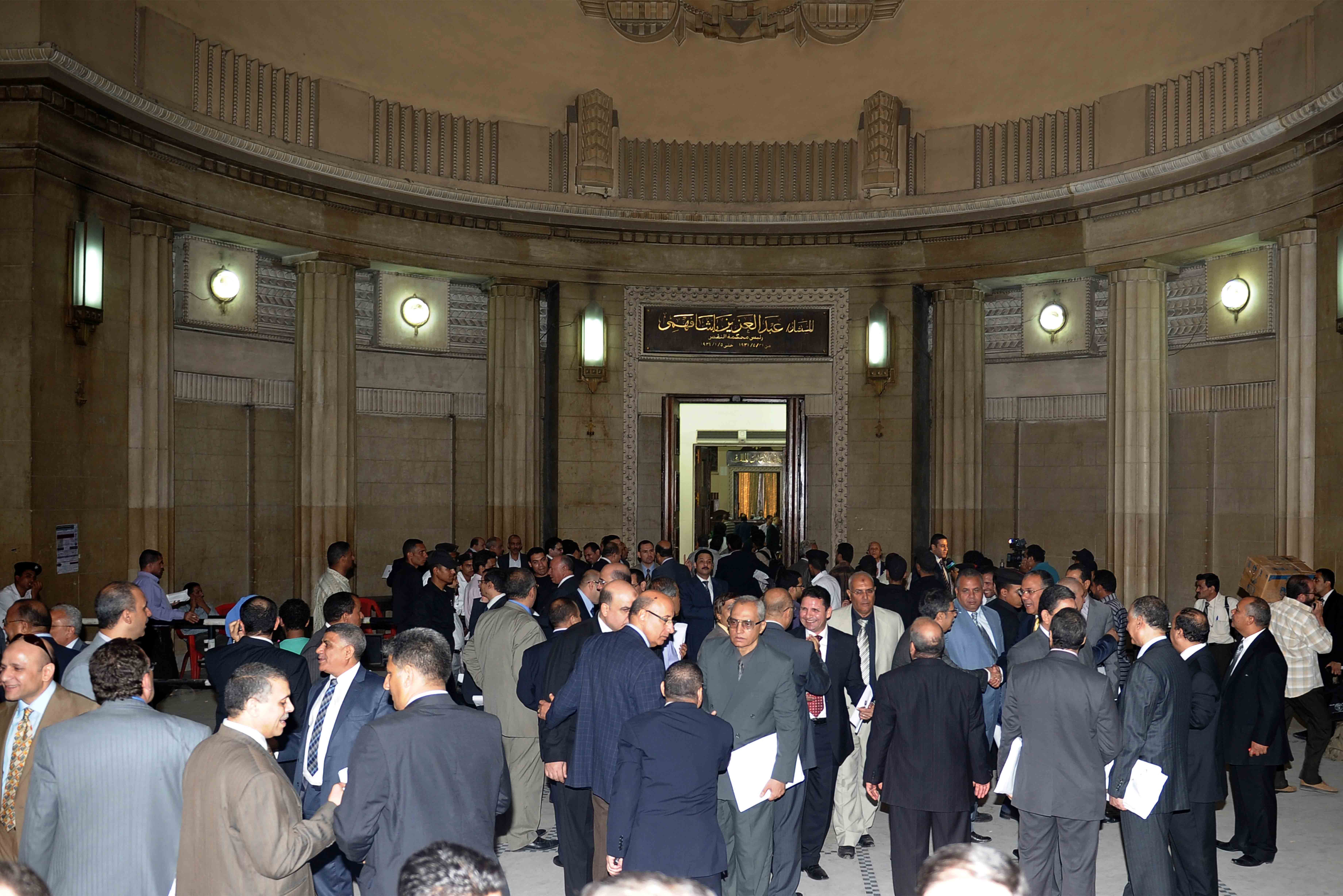 جمعية عمومية للقضاء بقاعة عبد العزيز باشا فهمى