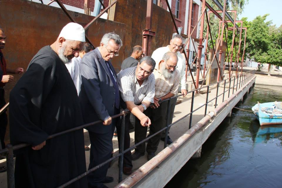 “البرنس” يتفقد محطات رى البحيرة لمواجهة انقطاع المياه عن الإسكندرية