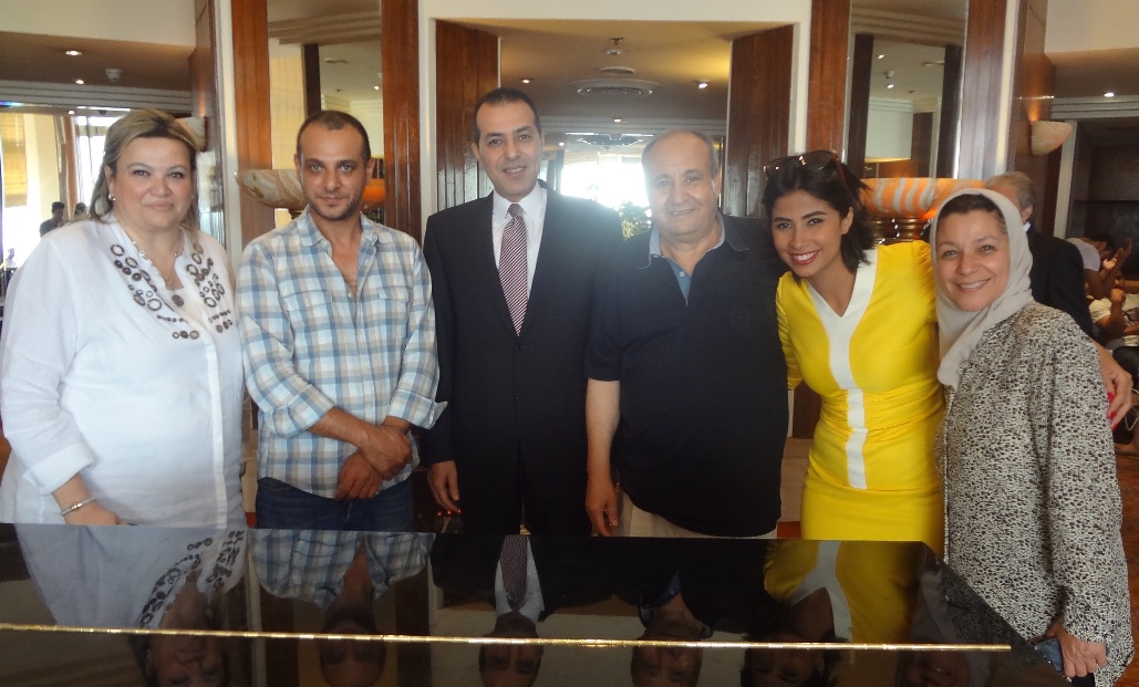 تصوير مسلسل “بدون ذكر اسماء” بفندق رمسيس هيلتون