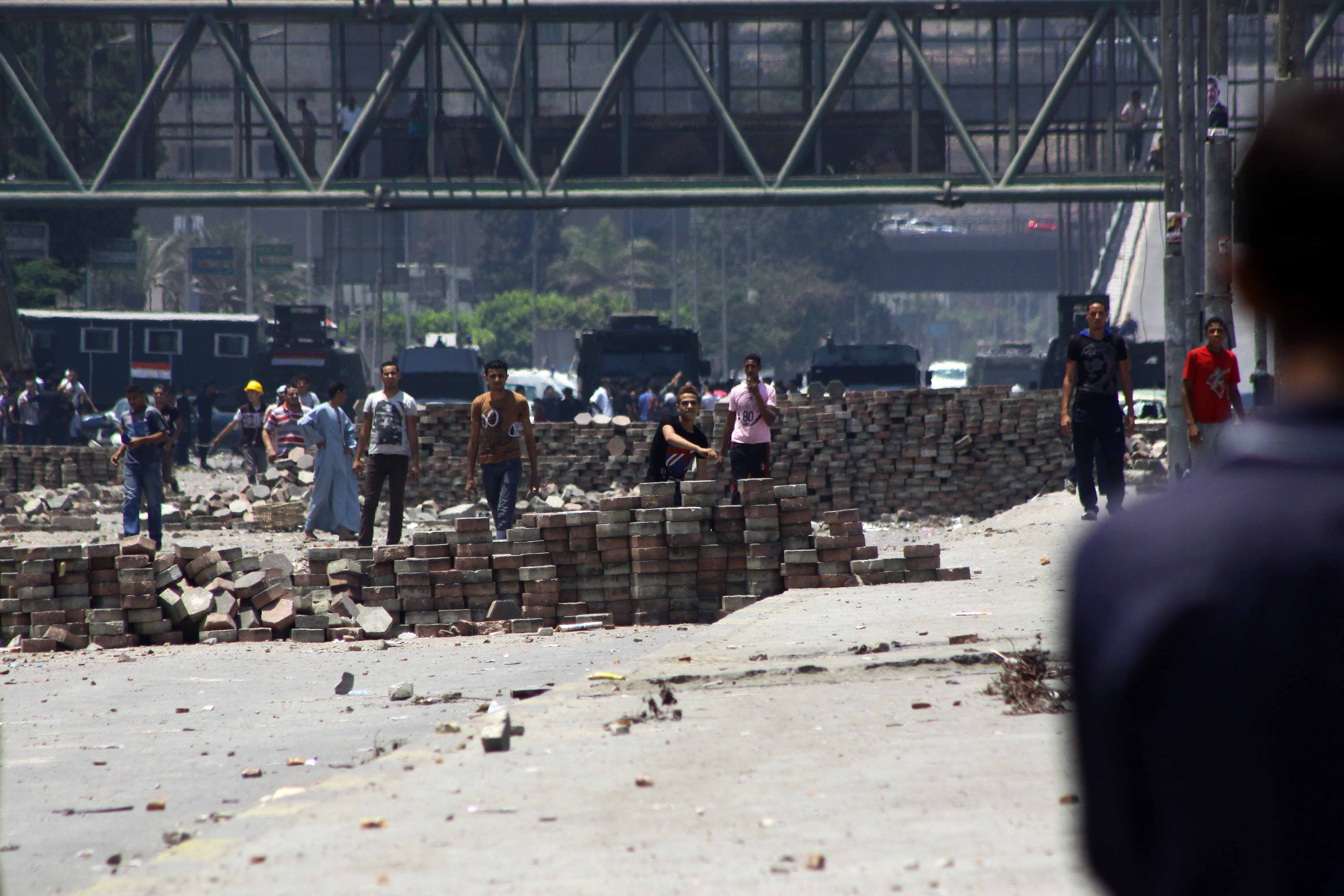 محيط اعتصام رابعة