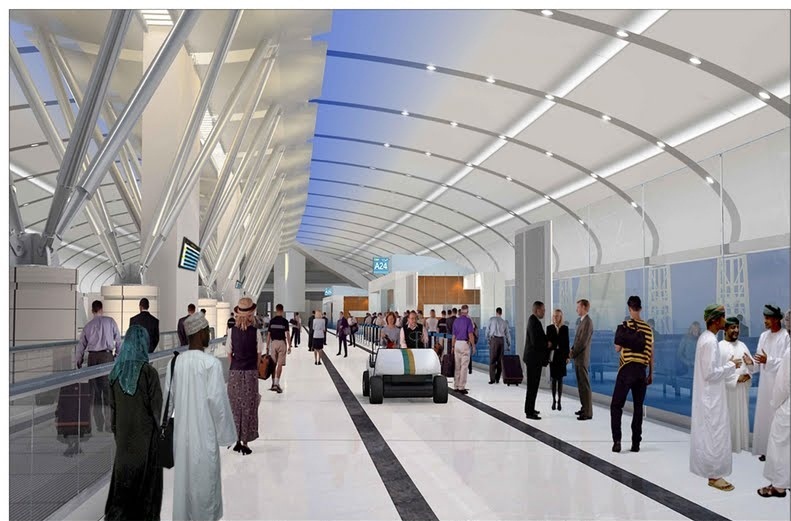 ارتفاع حركة المسافرين بمطاري مسقط الدولي وصلالة