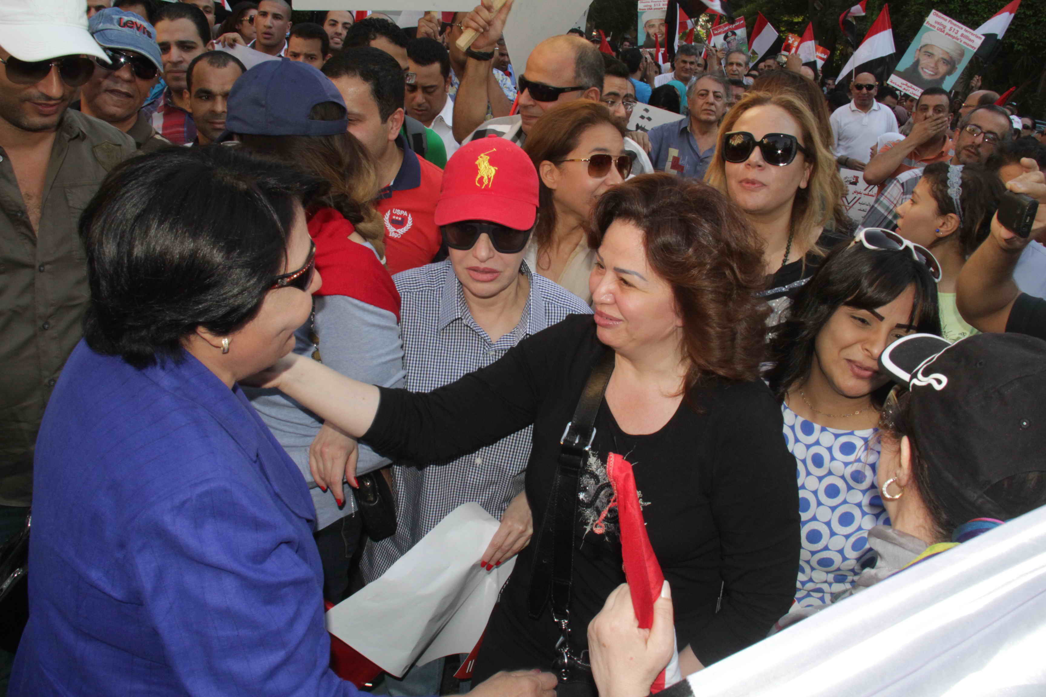 مسيرة المثقفين وا﻿لفنانين 26-7-2013﻿