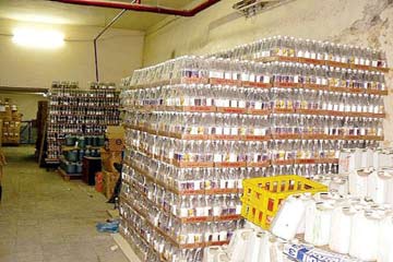 ضبط منتجات ألبان وزيوت طعام فاسدة بالقليوبية