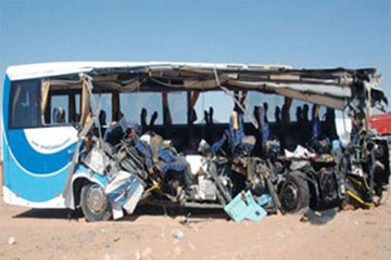 نيابة العريش تحقق في الاعتداء على “أتوبيس العاملين” بمصنع الأسمنت