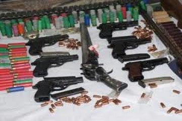 ضبط ورشة لتصنيع الأسلحة النارية بداخلها بندقيتين بـ”الفيوم”