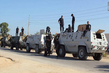 القوات المسلحة تستكمل توسعة طريق القاهرة الاسماعيلية الصحراوي