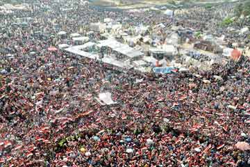 30يونيو تدعو للاحتشاد اليوم “بثلاثاء الاصرار” وتفوض البرادعي
