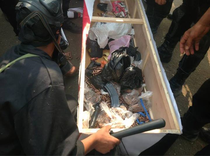 الوطنى لحقوق الانسان : طلقات رصاص روسية واسرائيلية فوق اسطح العمارات برابعة و الشرطة التزمت بالمعايير الدولية لفض الاعتصامات