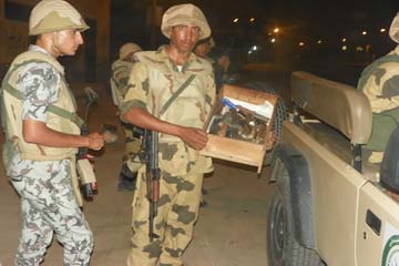 ضبط 15 من البلطجية المتهمين بحرق قسم شرطة بنى سويف