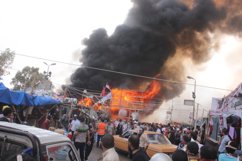 فض اعتصام رابعة العدوية