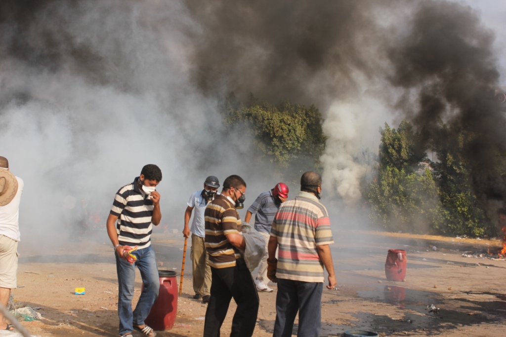 فض اعتصام رابعة العدوية 14/8/2013