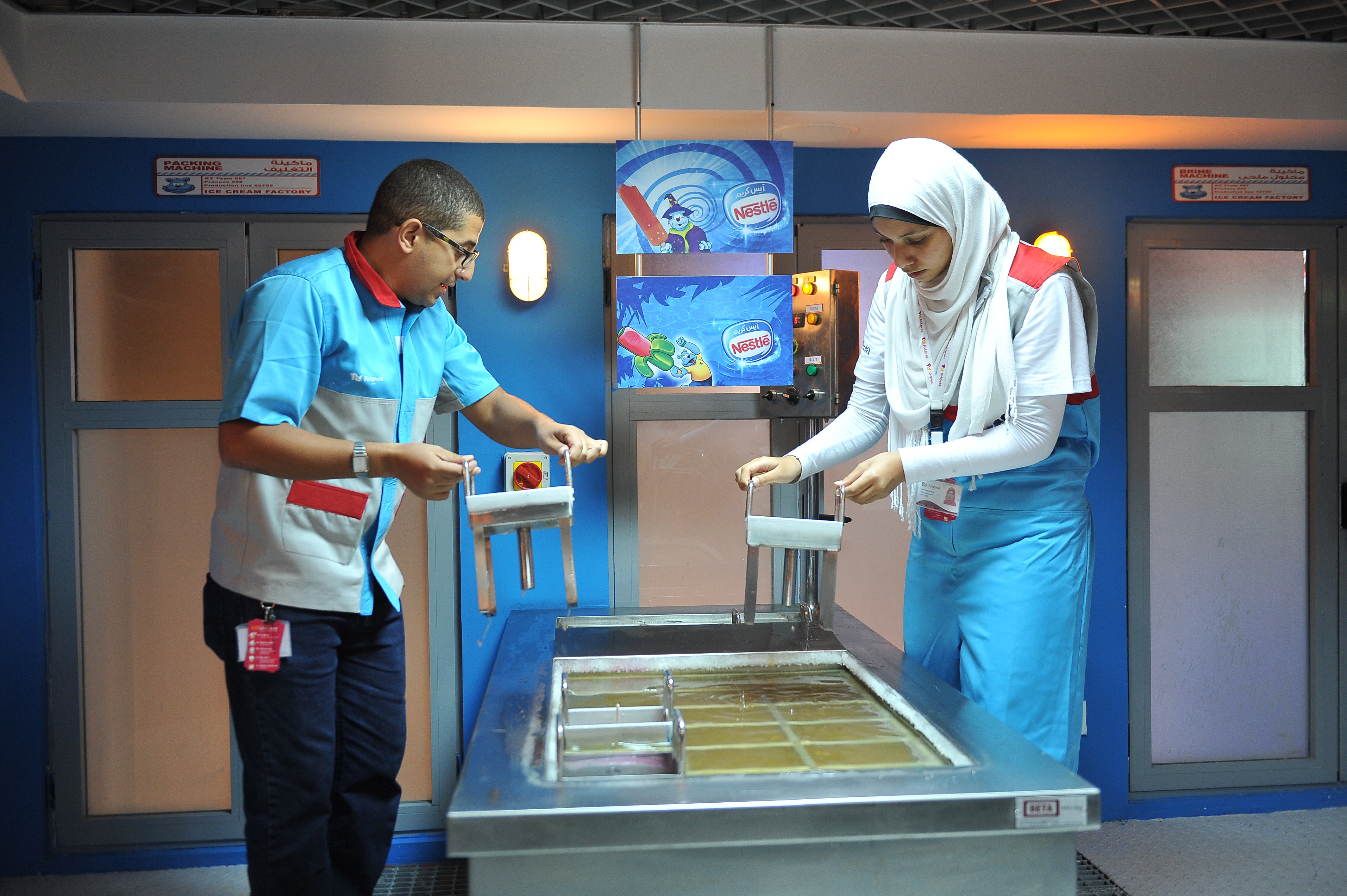نستله تحتفل بإفتتاح مصنع الأيس كريم بمدينة كيدزانيا القاهرة