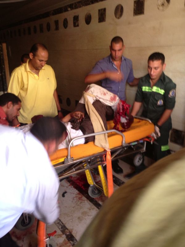 حادث وزير الداخلية تصوير موبايل احد الشهود