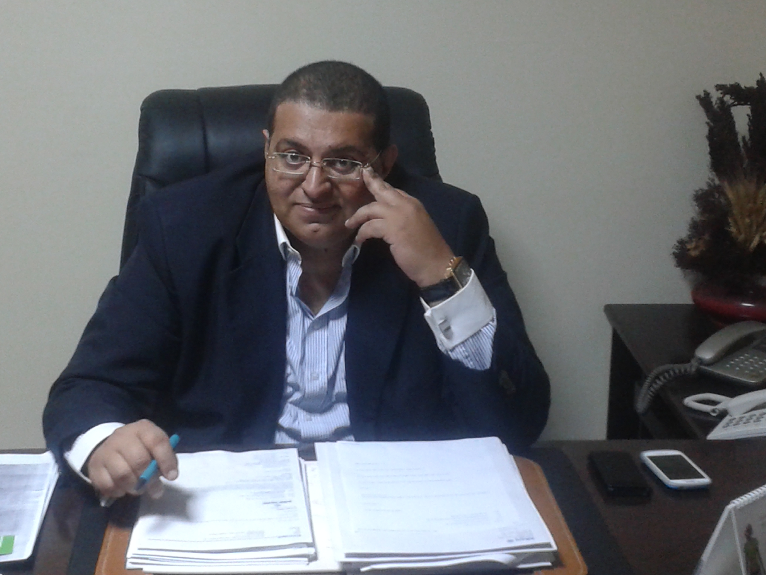 العضو المنتدب بشركة بروميس للوساطة ورئيس شعبة شركات الوساطة بالجمعية المصرية لوسطاء التأمين