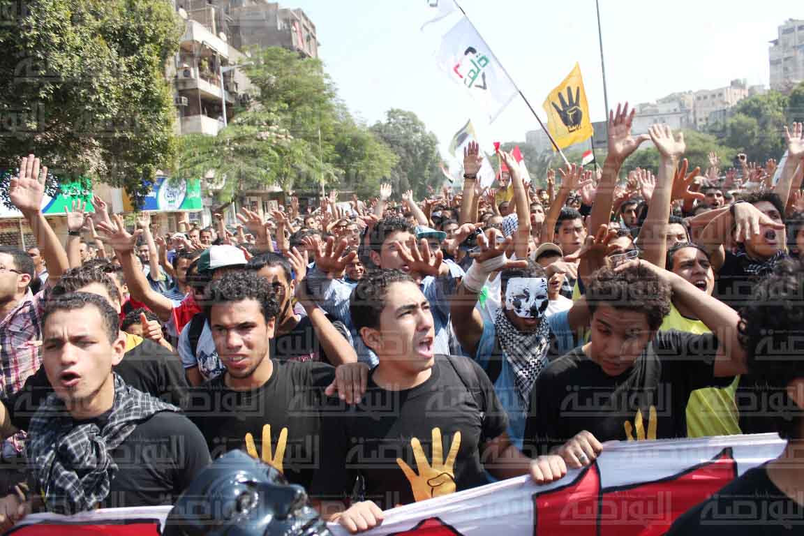 مسيرة شارع السودان يوم 6 اكتوبر