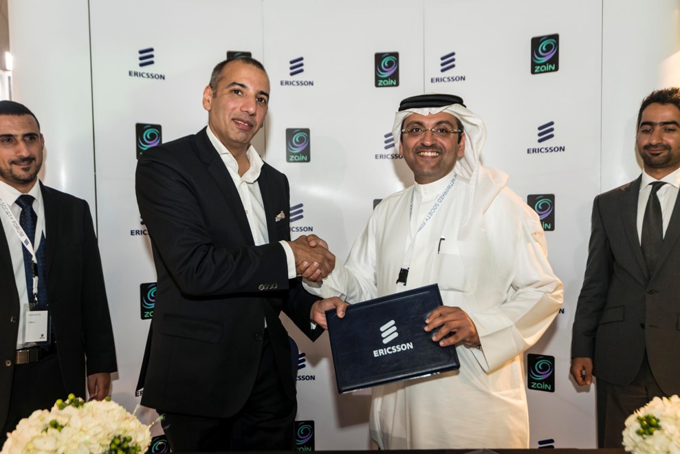 إريكسون وزين البحرين توقعان اتفاقية للخدمات المدارة