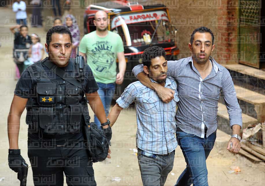 الشرطة تلقي القبض على ﻿بعض العناصر الاجرامية ﻿في كرداسة