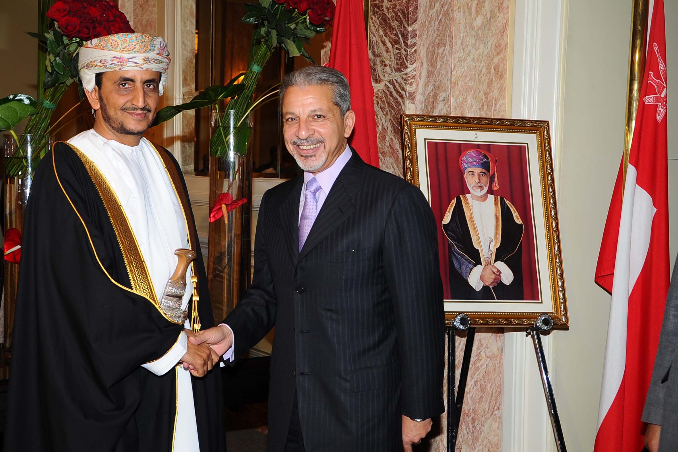 احتفال سفارة عمان بالعيد 43 للسلطنة