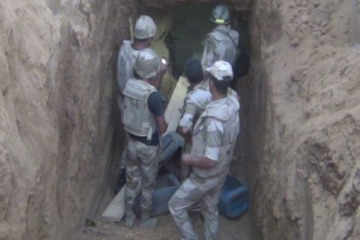 مقتل 11 تكفيريا والقبض على أخر وضبط 8 متسللين عبر الأنفاق