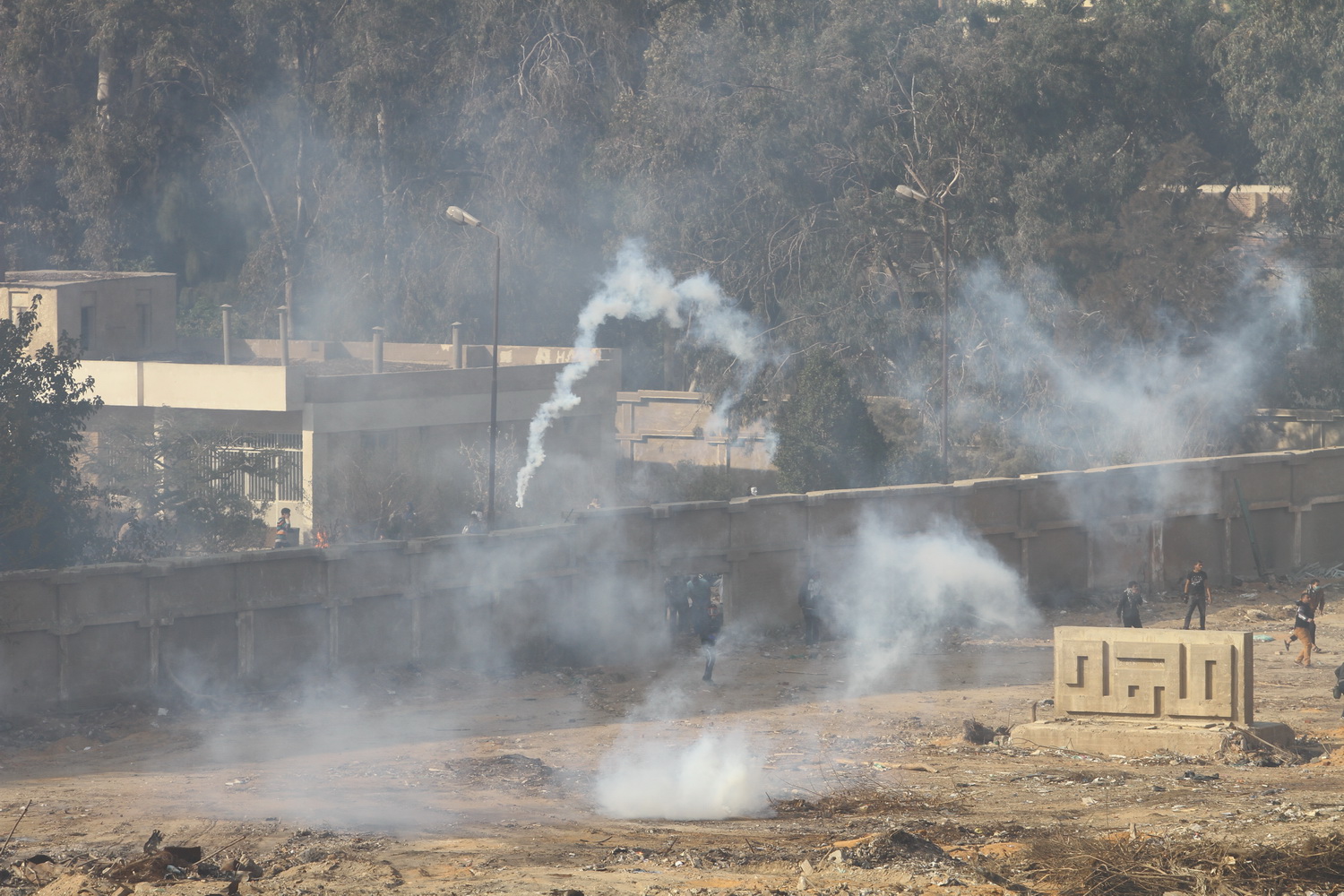 اشتباكات جامعة الازهر والمدينة الجامعية
