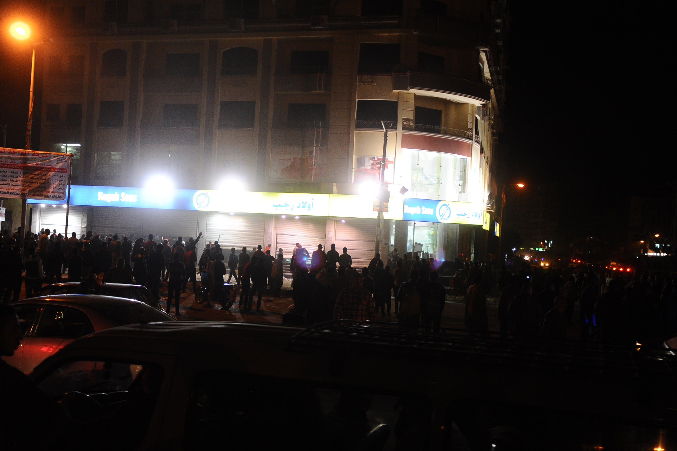 حريق اولاد رجب بالمنصورة