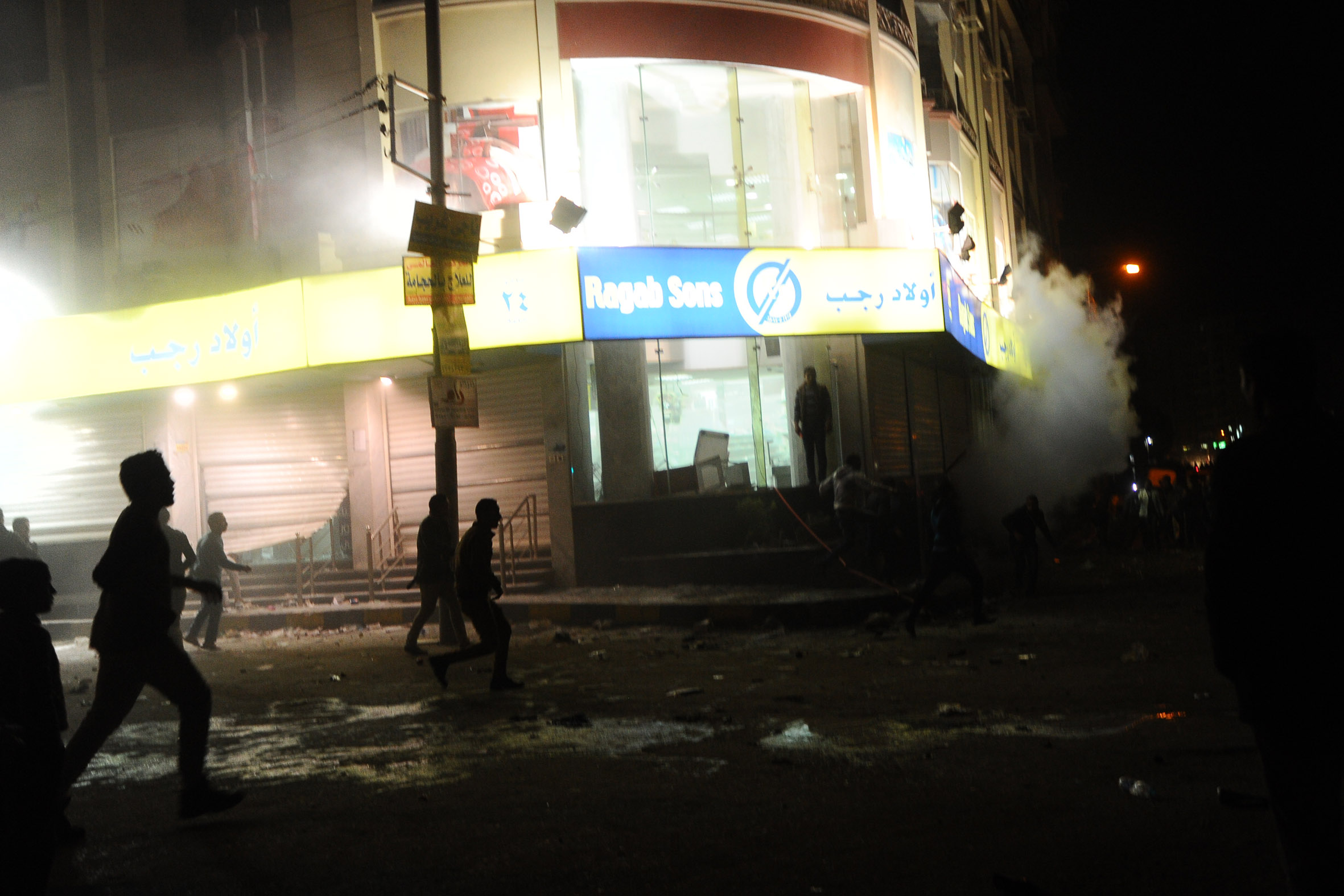 حريق اولاد رجب بالمنصورة