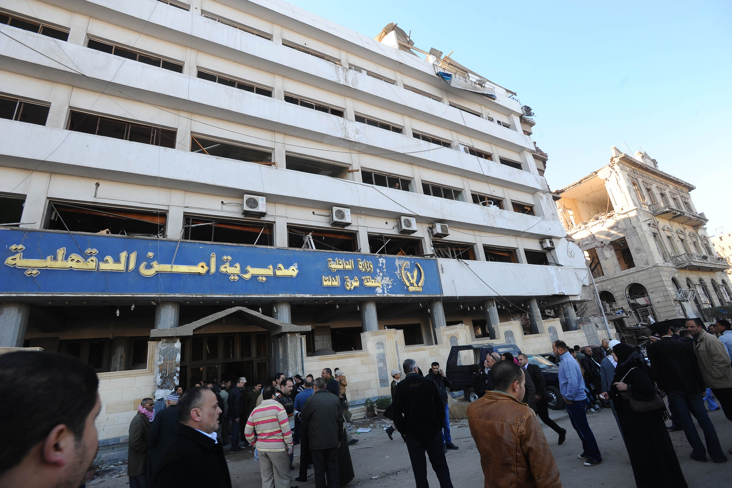 آثار حادث المنصورة