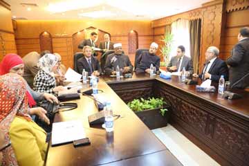 توقيع بروتوكول بين الازهر الشريف ووزارتى الأوقاف والشباب