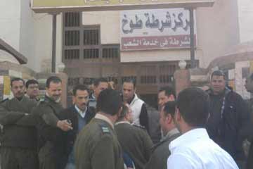 استنفار امني بمركز شرطة طوخ بعد السيطرة على محاولة هروب 130 سجينا