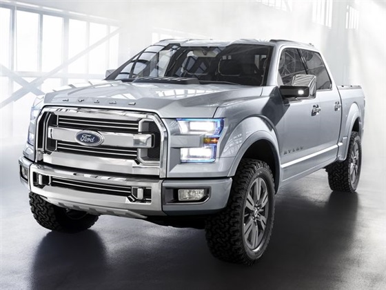 “فورد” تخاطر بسيارة من الألمنيوم